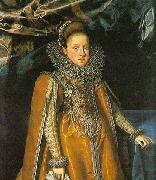 POURBUS, Frans the Younger Portrait of Maria Magdalena of Austria Spain oil painting artist